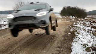 NEW Ford Fiesta Rally 3 test - Kajetan Kajetanowicz