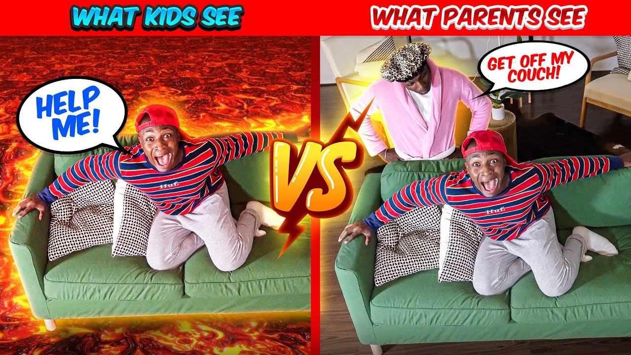 What Kids See Vs What Parents See Youtube