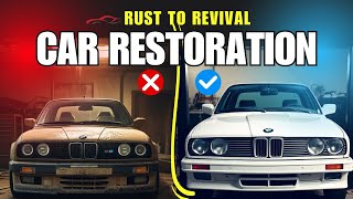 Restoring a BMW E30: From Rust Bucket to Roadworthy Beauty | Full Transformation Journey