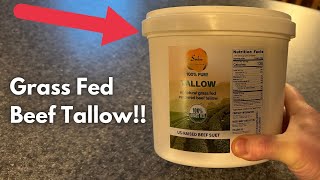 Love Beef Tallow? SULU ORGANICS 100% Pure Rendered Grass Fed Beef Tallow #review #amazon #food