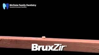 BruxZir Solid Zirconia Crown Hammer Test - McOmie Family Dentistry Chattanooga, TN