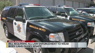 Bill requiring all law enforcement to wear body cams passes Senate; House passes budget bill to offs