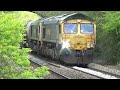 freight trains roll through aldridge ft 59003 24 04 24