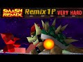 Smash Remix - Classic Mode Remix 1P Gameplay with Giant Polygon Mario (VERY HARD)