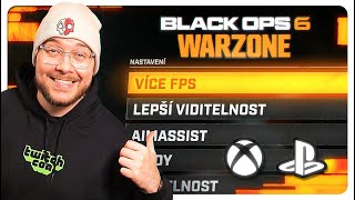 Nejlepší WARZONE Nastavení pro KONZOLE!