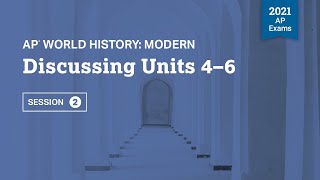 2021 Live Review 2 | AP World History | Discussing Units 4-6
