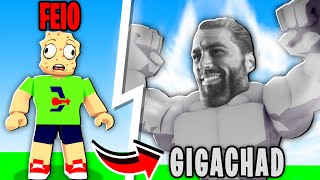 I WENT FROM UGLY TO HANDSOME IN ROBLOX!! (Mogging Simulator)