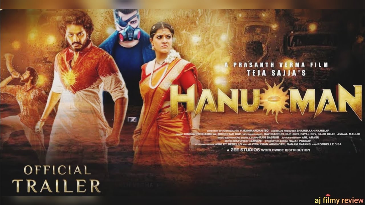 HANUMAN - OFFICIAL TRAILER | PRASANTH VARMA |TEJA SAJJA | #hanuman # ...