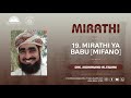 MIRATHI | 19. MIRATHI YA BABU (MIFANO) - Sheikh Mohammed Tiwany