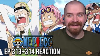 Luffy's DAD?!? | One Piece Ep 313+314 Reaction \u0026 Review | Post Enies Lobby Arc