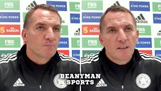Leicester 0-2 Arsenal | Brendan Rodgers | Embargoed Post Match Press Conference | Premier League