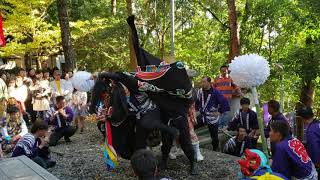 早良皇子のお祭り探訪記！令和元年！万呂の獅子舞その③[弊の舞]