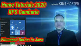 Fibonacci Series program using while loop in Java