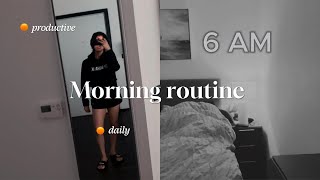 6 AM productive morning routine - روتين الصباح المنتج