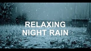🎵 🎷  Relaxing Rain and Thunder Sounds, Fall Asleep Faster, Beat Insomnia, Sleep Music, Relaxation 🎧🟣