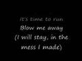 Breaking Benjamin - Blow Me Away (Lyrics)