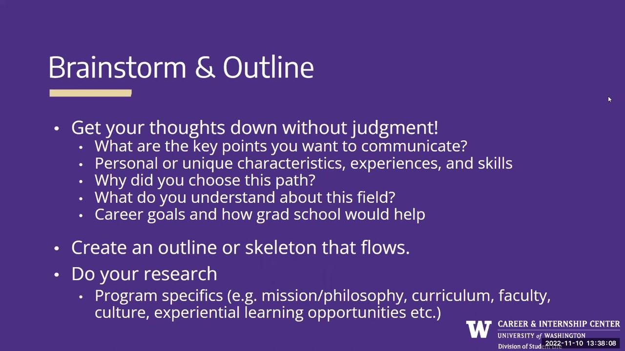Great Personal Statement Example Powerful Personal Statement