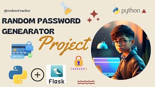 Random Password Generator Python Project | Flask python | Part 2 | Coderscracker