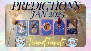 Your January 2025 Prediction | PICK A CARD | What's Happening For YOU?! | Tarot Reading ✨🌙🍀🔮💎🦋✈️🪞🛁💌✨