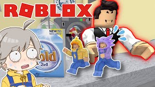 洗濯ものにされちゃう！？クリーング屋から脱出しようとした結果！🧺💦【ROBLOX・ロブロックス】【ぱちしゅう】