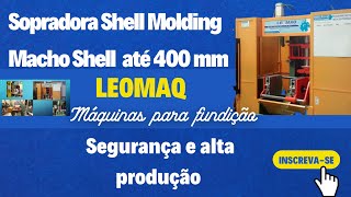 Máquina sopradora MS 12 Leomaq com NR 10 e NR 12