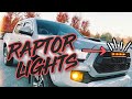 Tacoma Lifestyle Raptor Lights Install | Turn On With DRLs