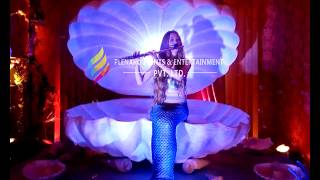 Flute Mermaid Act For Wedding and Events