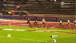 Mohammed Aman Ethiopia Wins 800 meter race in Milan - Rudisha 2nd