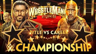 WWE2K22 THE ROCK CHALLENGES THE TRIBALCHIEF PS5 LIVE STREAM
