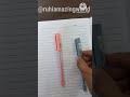 Asmr Hauser jumbo gel pen #shorts #asmr #stationery #school #youtube