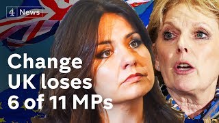 Change UK loses 6 of 11 MPs after EU elections failure