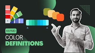 Creating Colorful Buttons with KIVYMD - Color Definitions Tutorial