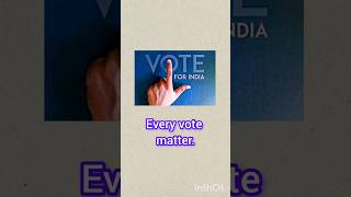 every vote matter# vote for India#trending #virel #artandcraft #art #youtubeshorts #shorts