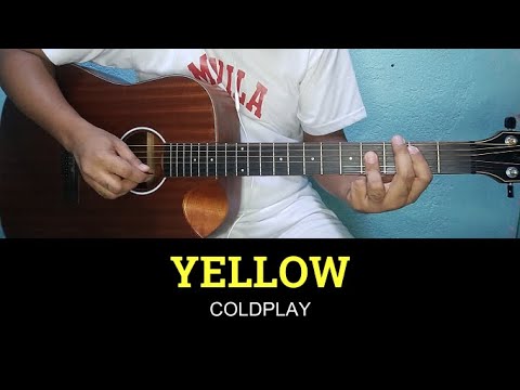 Yellow - Coldplay | Guitar Tutorial | Guitar Chords - YouTube