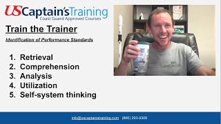 Identification of Performance Standards | Train the Trainer | US Captain's Training