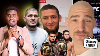 Khabib oo kufaraxsan Islam Makhachev, Khamzat oo u jawaabey Sean Strickland, Merab \u0026 iLia #ufcnews