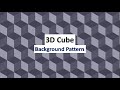 3D cube Background Patterns Using Pure CSS Gradients | Pure CSS Gradient Tutorial