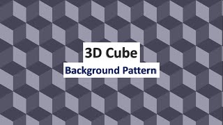 3D cube Background Patterns Using Pure CSS Gradients | Pure CSS Gradient Tutorial