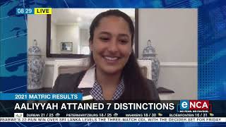 2021 Matric Results | Aaliyyah Hassim attained 7 distinctions