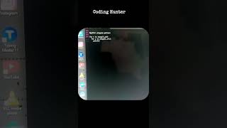 Coding Hunter ll Python programming pattern ll Day 02 ll #coding #correctcoding #cod #python