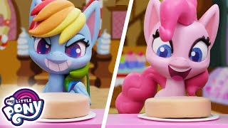 My Little Pony en español 🦄Competición de pasteles | Stop-motion | Plastimación | Episodio Completo