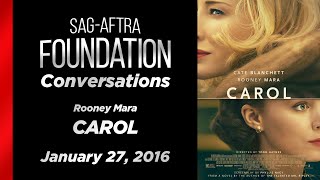 Conversations with Rooney Mara of CAROL