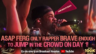 A$AP FERG MOST LIT CONCERT EVER, Jumps in the Crowd @ Rolling Loud Miami 2022