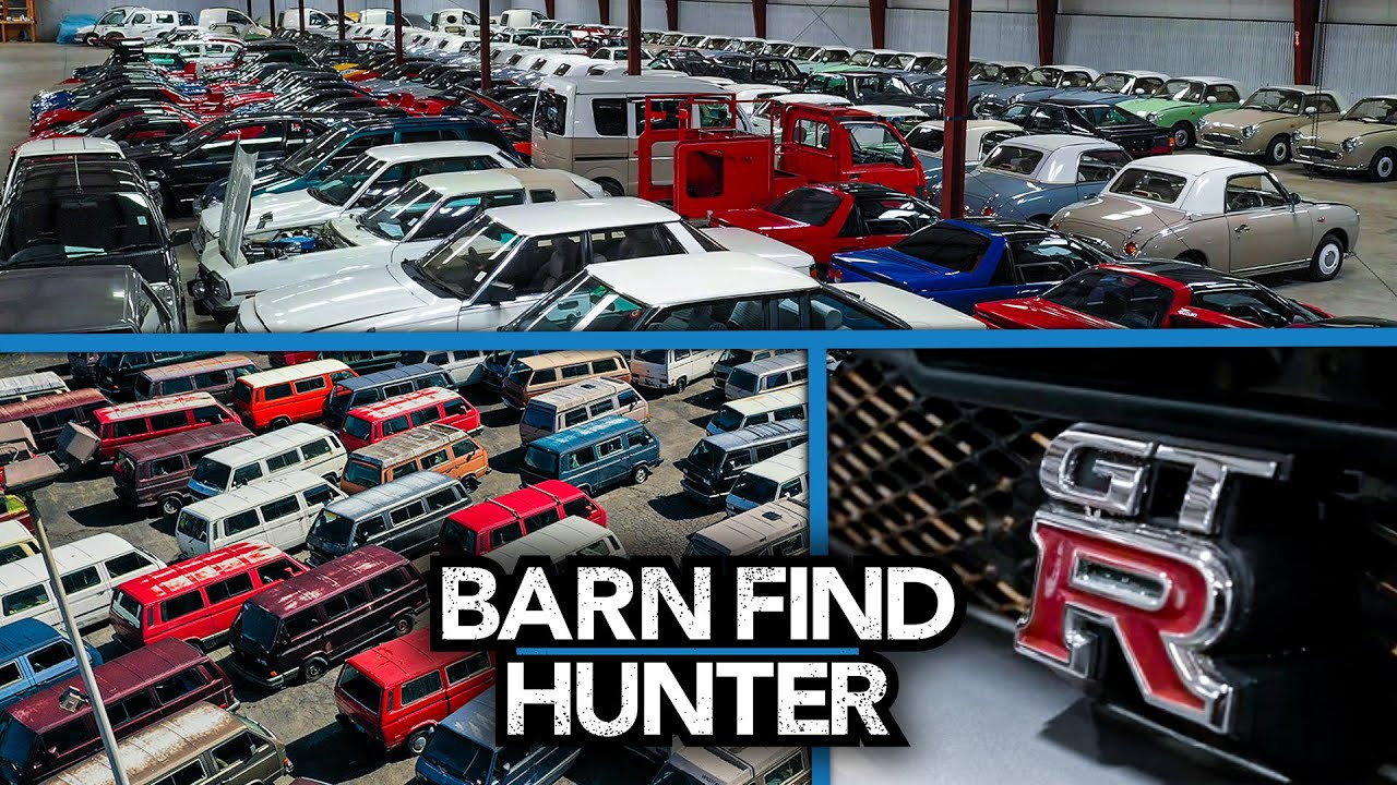 4000 imported Japanese cars and 300+ Westfalias discovered in Virginia | Barn Find Hunter - Ep. 115