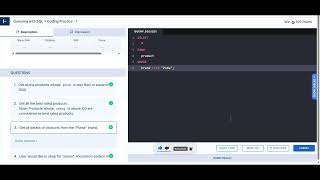 SQL | Querying with SQL | Coding Practice-1 | NxtWave |CCBP 4.0