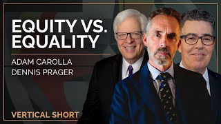 My problem with the difference between equity and equality | Prager and Carolla #shorts