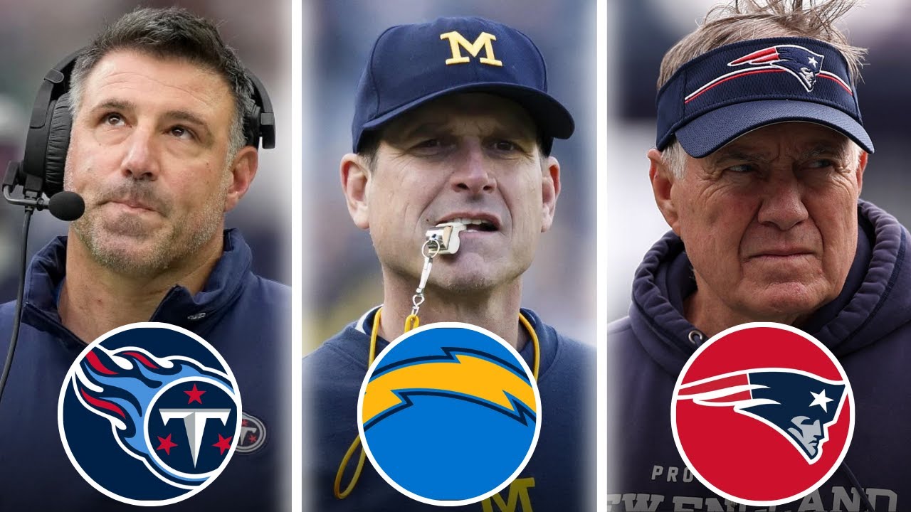 ¡TITANS Despide A Mike Vrabel! | ¿Jim Harbaugh A CHARGERS? | Noticias ...