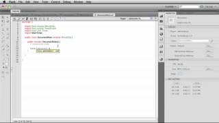 Intro to Actionscript 3 Object Oriented Programming Making a Countdown Clock Timer Mobile clip21