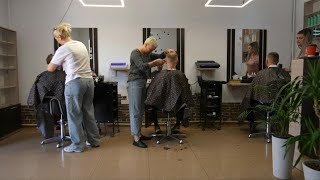 Ukraine beauty salon near front line offers brief respite from war | AFP