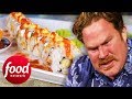 Casey Takes On Some Of America's Hottest Sushi In The 'Demon's Delight' Challenge | Man v Food